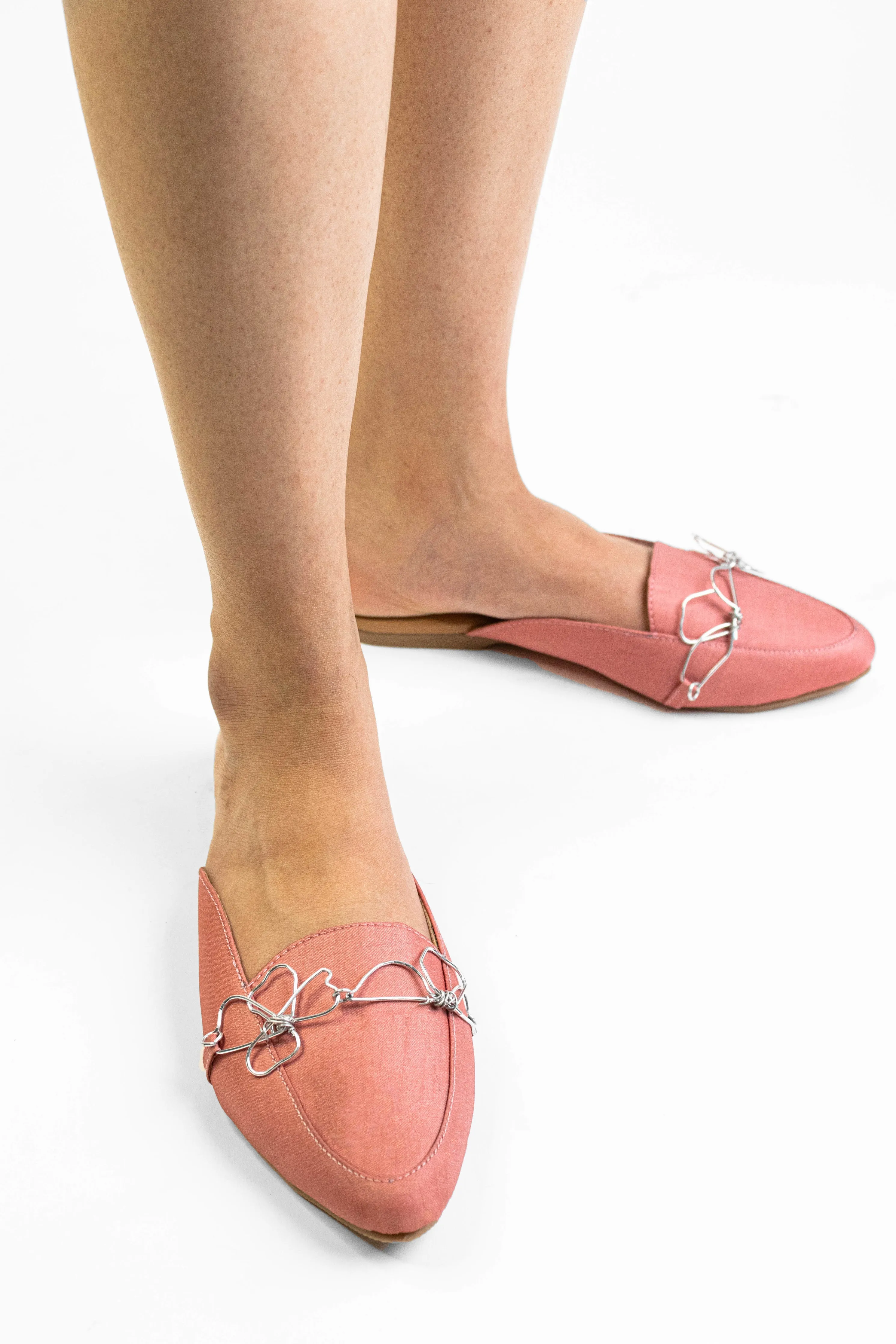 Flower Strap Mule