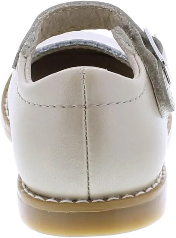 FOOTMATES Baby-Girl's Allie (Infant/Toddler/Little Kid) Mary Jane Flat