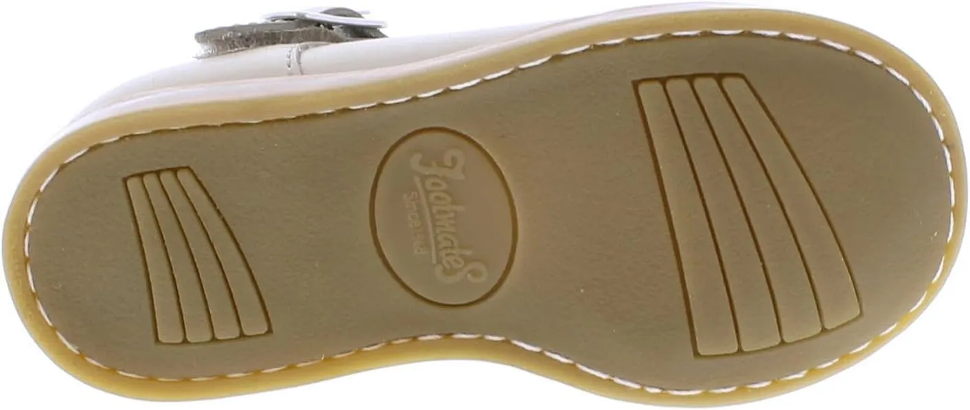 FOOTMATES Baby-Girl's Allie (Infant/Toddler/Little Kid) Mary Jane Flat