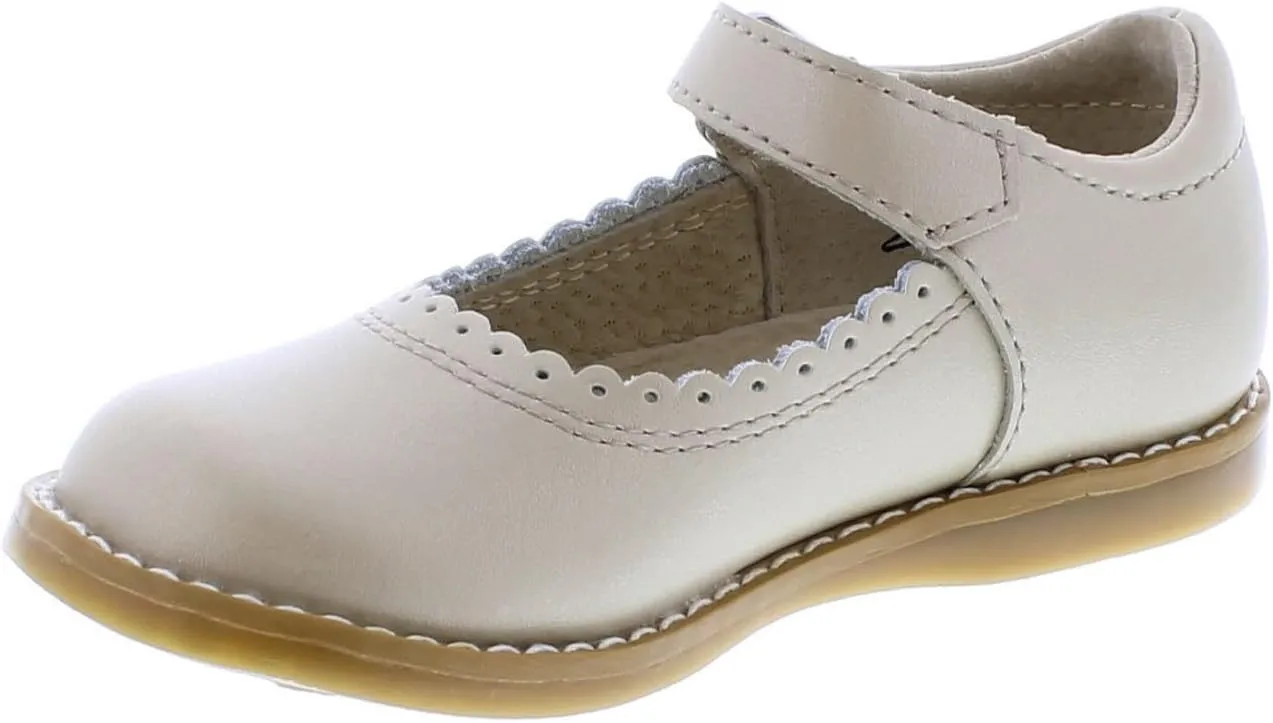 FOOTMATES Baby-Girl's Allie (Infant/Toddler/Little Kid) Mary Jane Flat