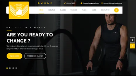 Free Crossfit WordPress Theme