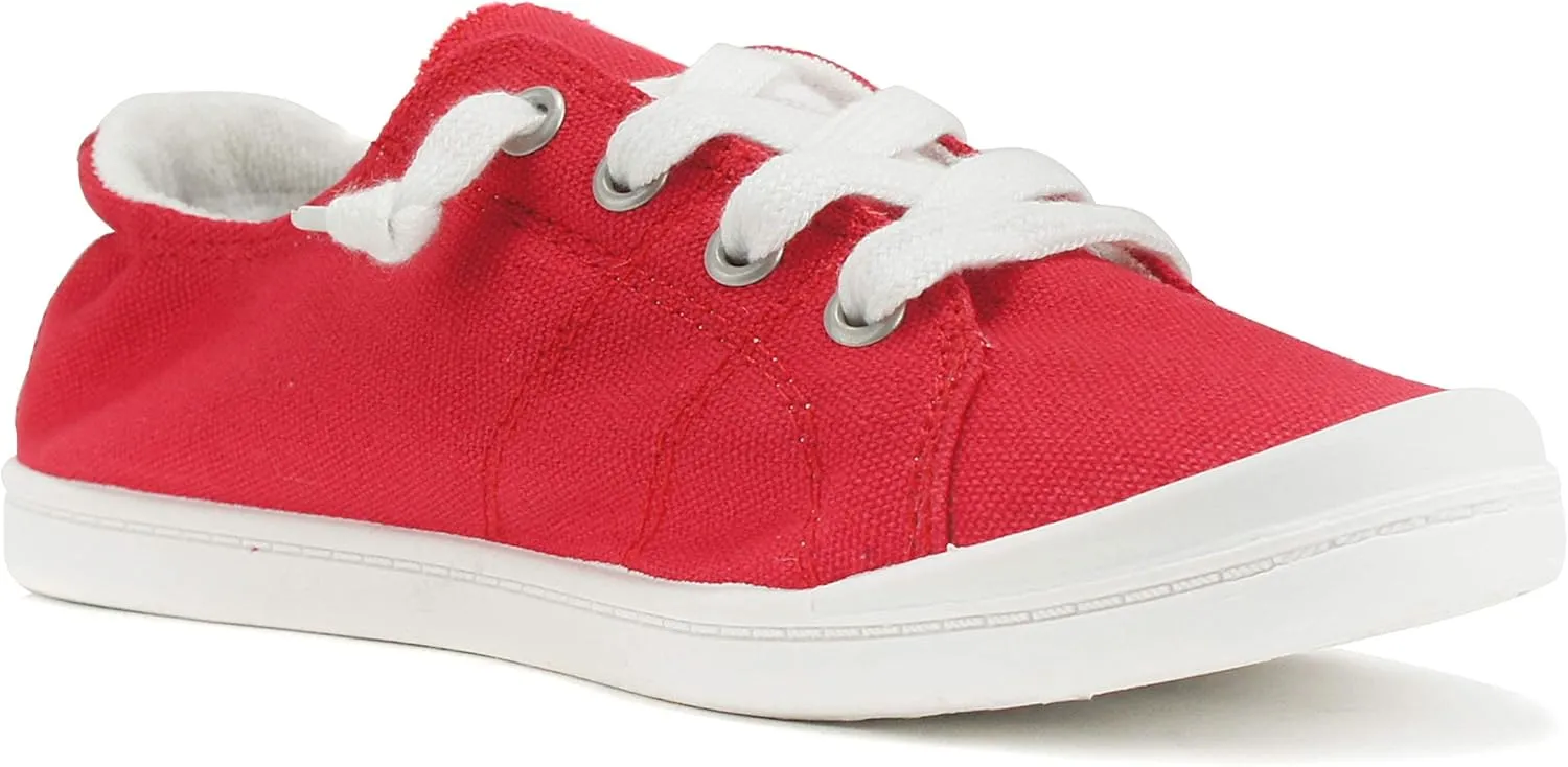 FZ-Comfort-01 Women's Cute Comfort Slip On Flat Heel Round Toe Sneaker Shoes