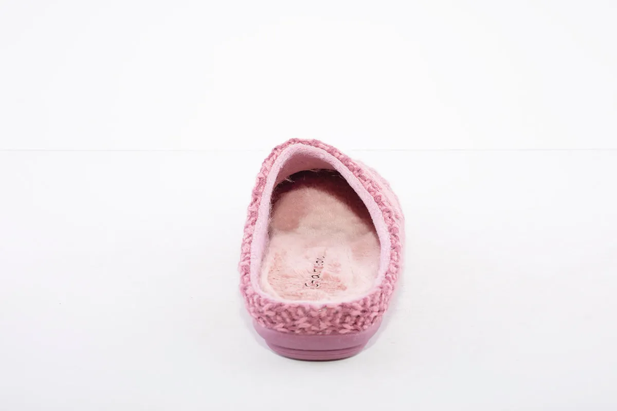 GARZON - 5501.345 FLAT KNIT MULE SLIPPER - PINK