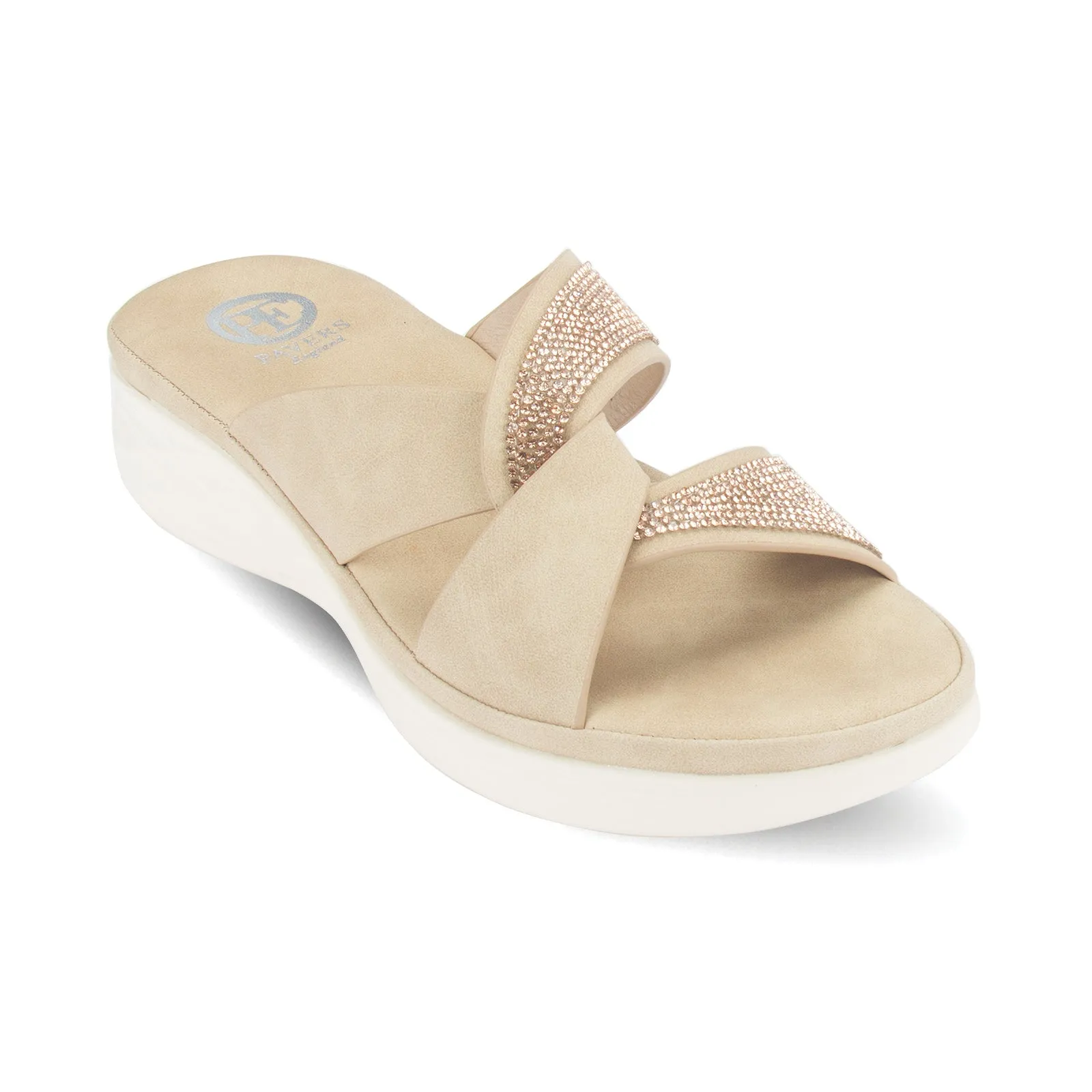 Ghita women's jewel embellished slider mule