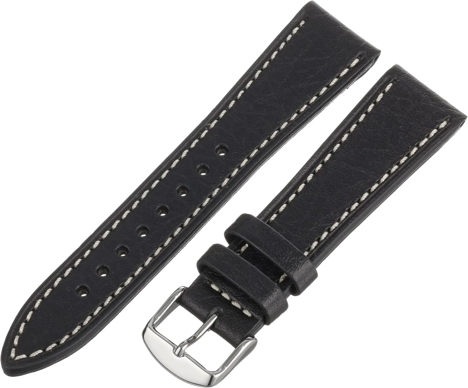 Hadley-Roma Men's Leather Watch Strap (Model: MSM894RA-180)