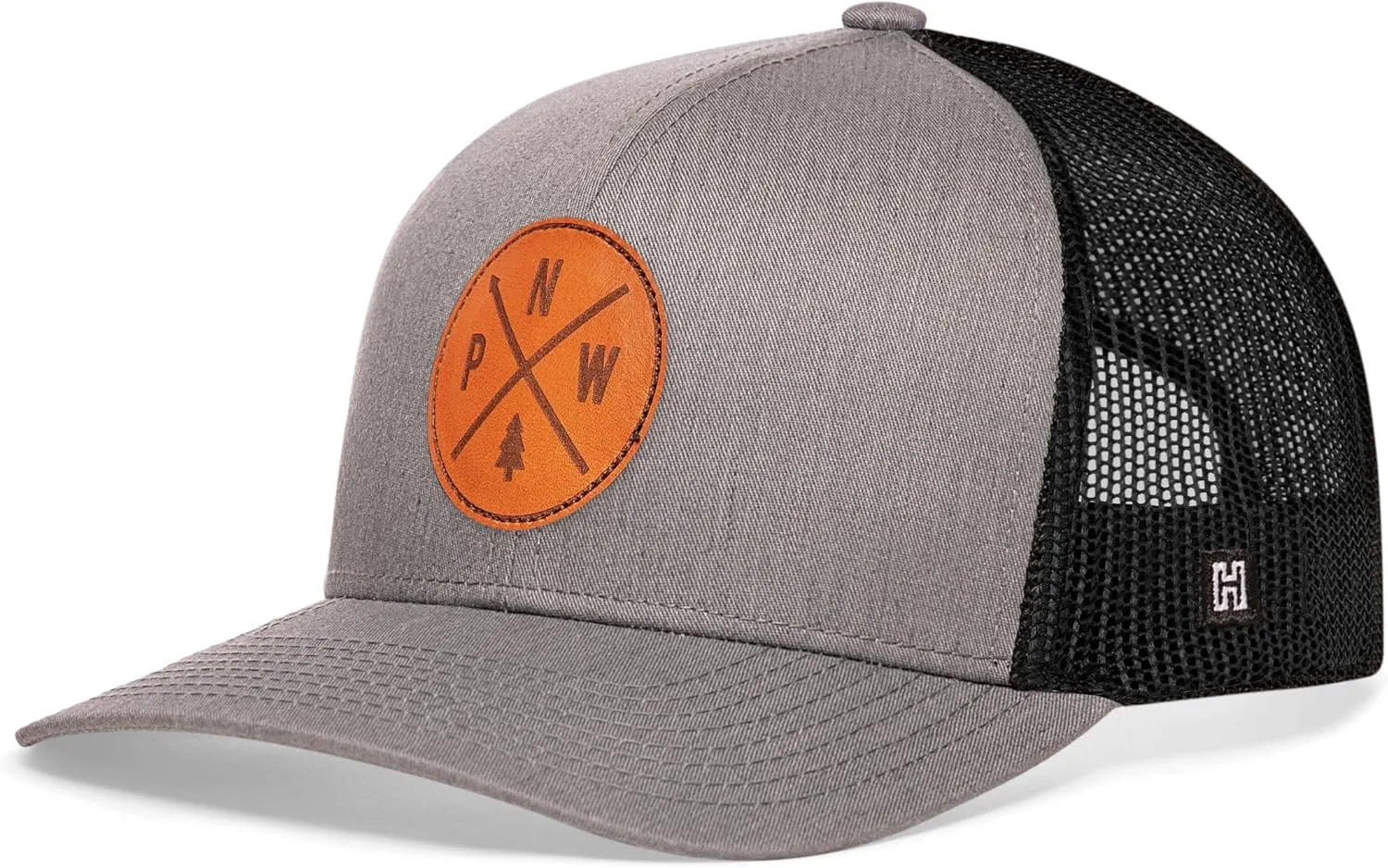 HAKA PNW Trucker Hat for Men & Women, Pacific Northwest Trucker Mesh Snapback Adjustable Baseball Cap