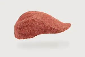 Herringbone Flat Cap — Lambswool