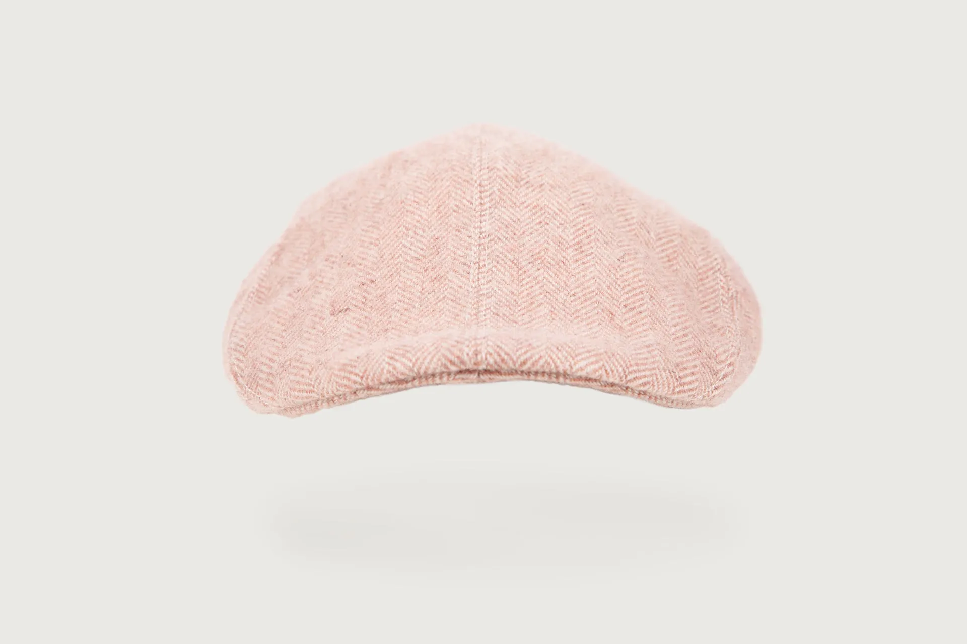 Herringbone Flat Cap — Lambswool
