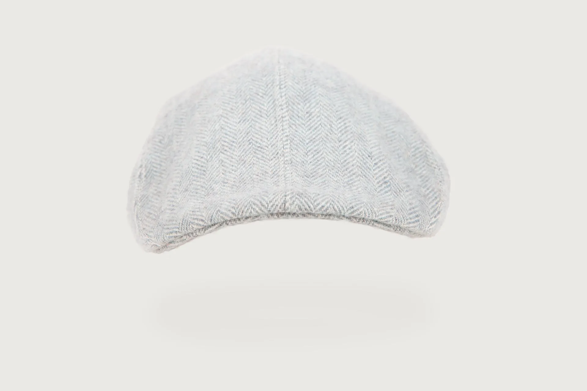 Herringbone Flat Cap — Lambswool