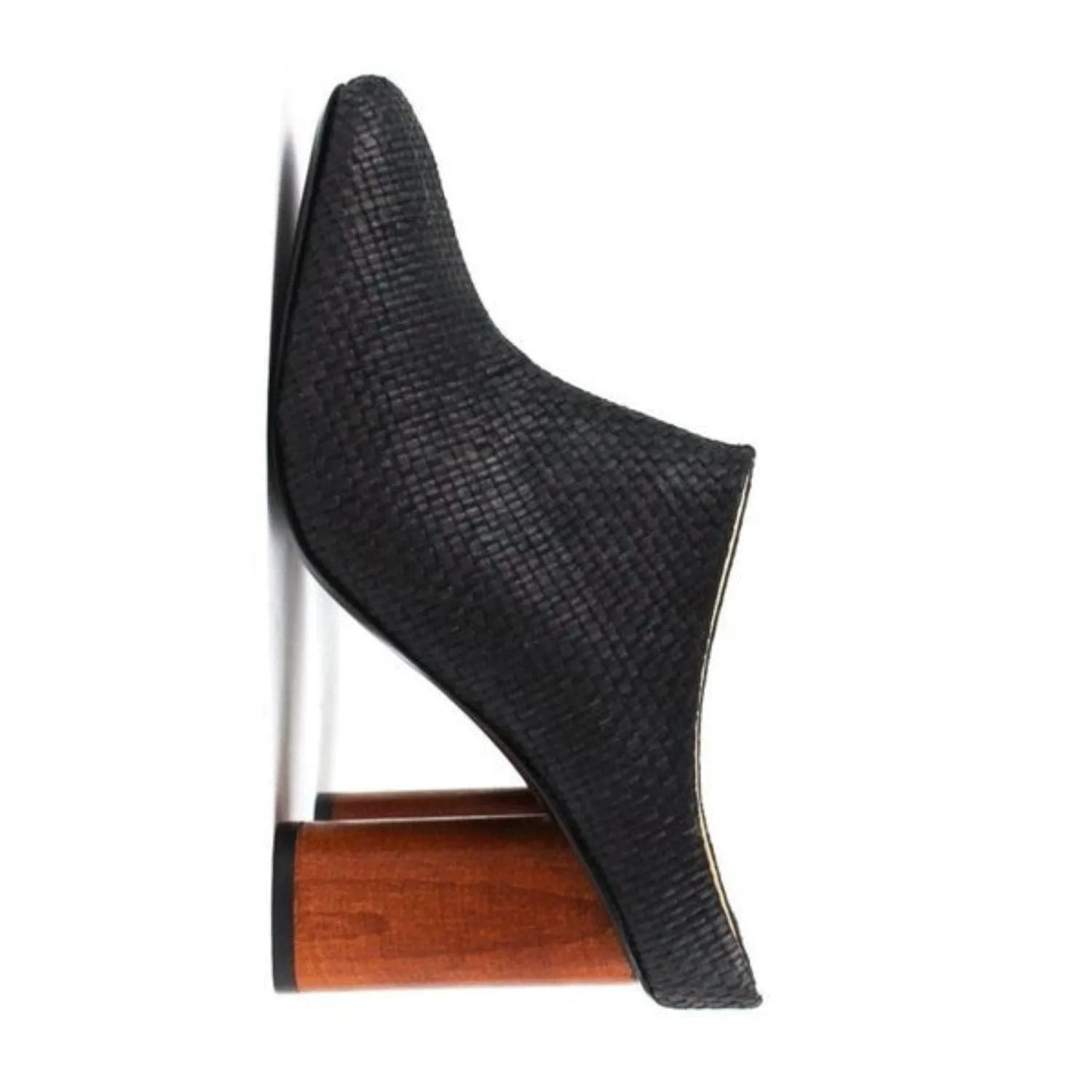 High Mule Shoe — BLACK
