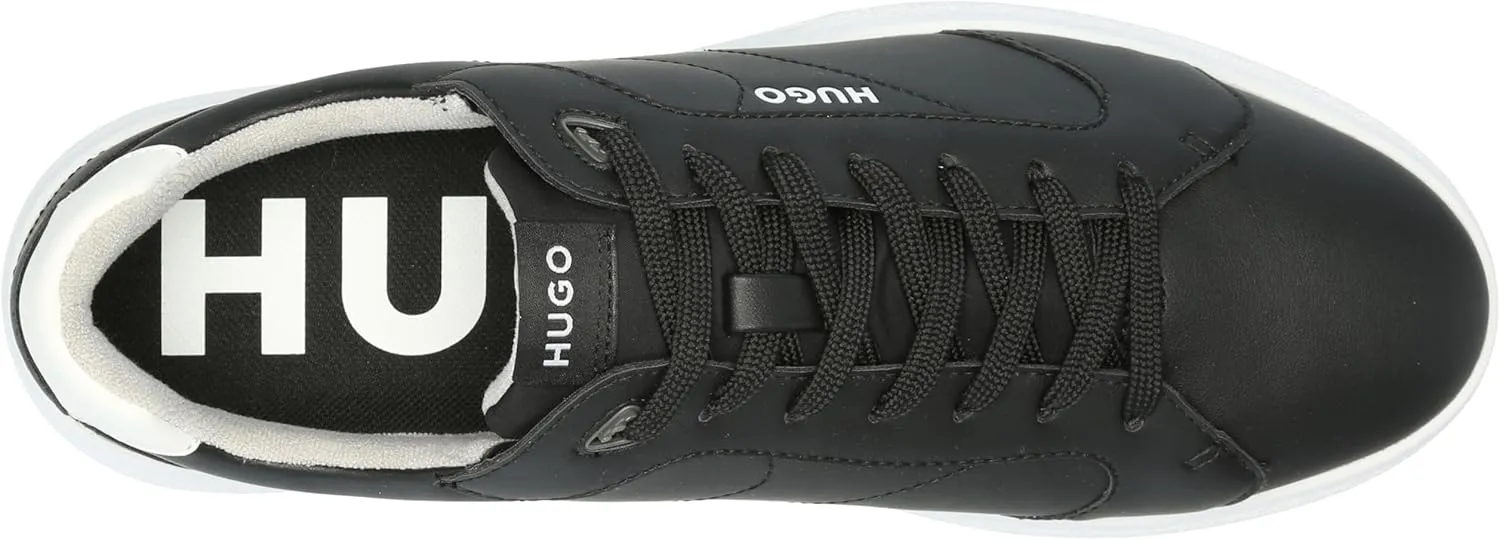 HUGO Men's Fly Leather Cupsole Sneaker