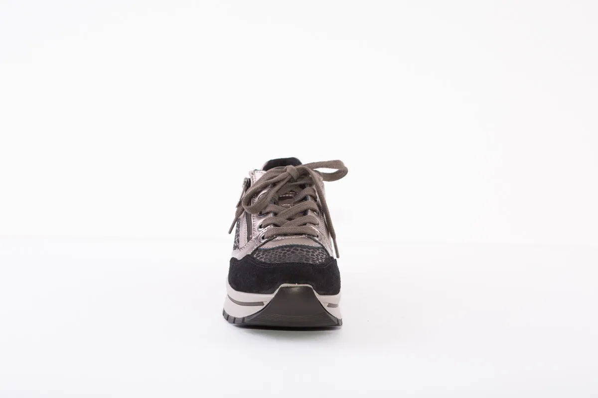 IGI&CO 2673511 LACED FASHION TRAINER - BLACK MULTI
