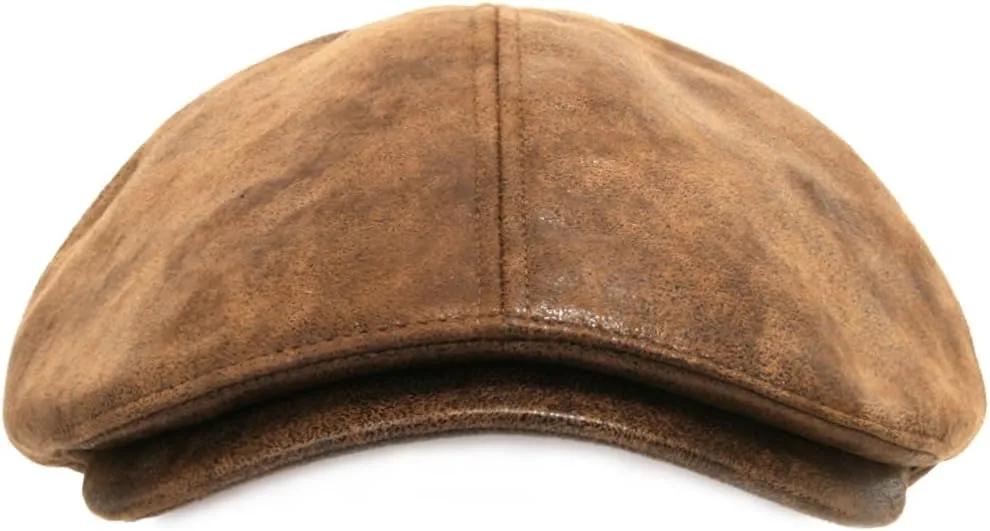 ililily Flat Cap Vintage Cabbie Hat Gatsby Ivy Irish Hunting Newsboy Stretch-fit