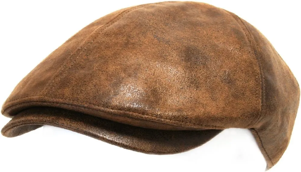 ililily Flat Cap Vintage Cabbie Hat Gatsby Ivy Irish Hunting Newsboy Stretch-fit