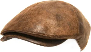 ililily Flat Cap Vintage Cabbie Hat Gatsby Ivy Irish Hunting Newsboy Stretch-fit