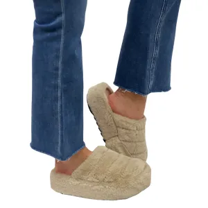 IT'S A VIBE PLATFORM SLIPPER in Polar Bear