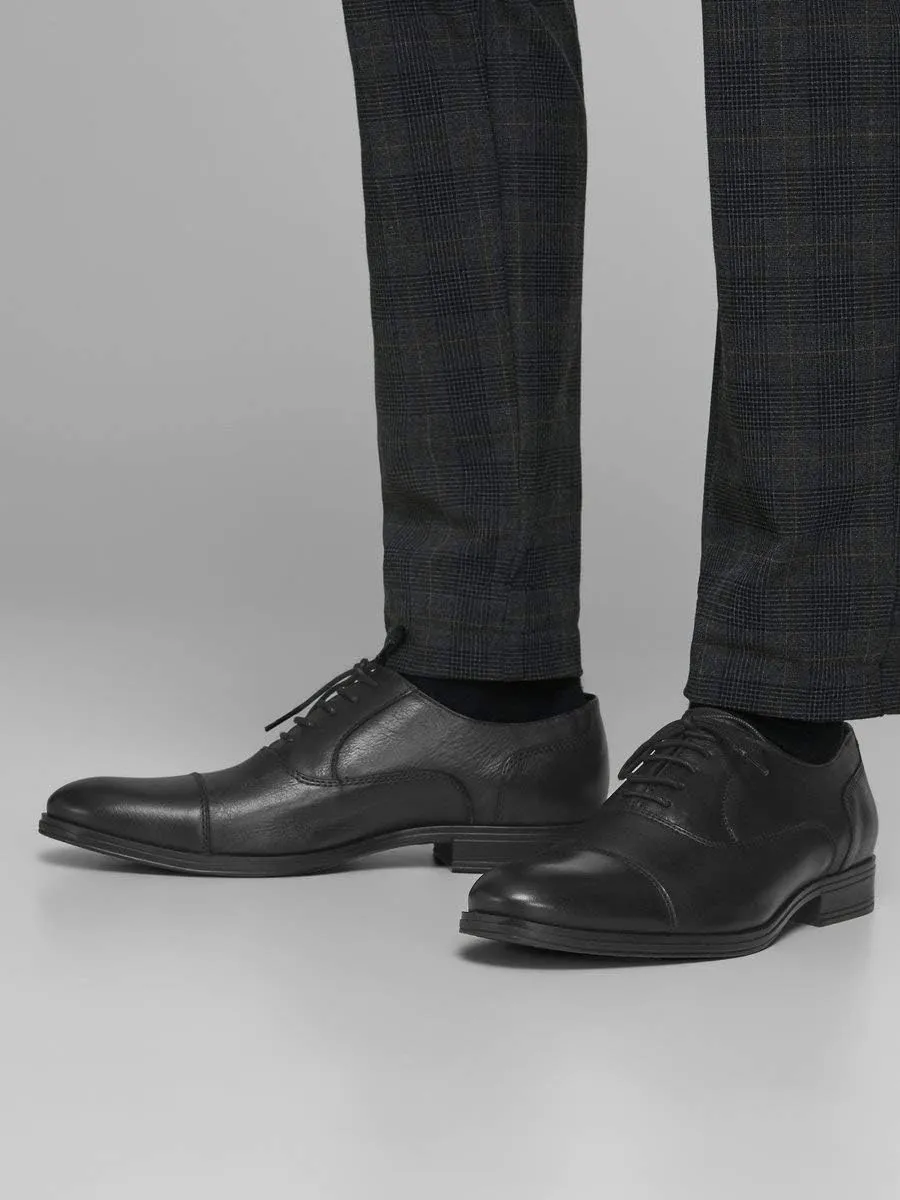 Jack & Jones Men's Jfwdonald Leather Cognac Noos Derbys