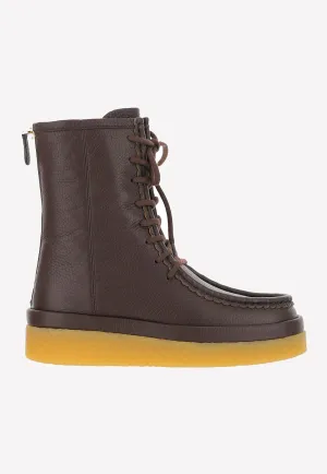 Jamie Ankle Boots in Calf Leather