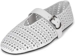 Jeffrey Campbell Shelly-LSR Women Shoes White 6.5