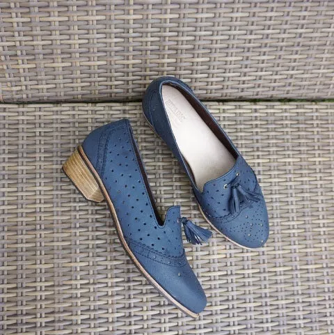 Jetta Flat (3cm wooden heels)