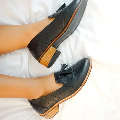 Jetta Flat (3cm wooden heels)