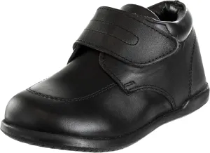 Josmo Baby-Girl's Smart Walking Shoes Nonslip Boys First Step Walker Leather Non-Slip Bottom High top Dress Boots