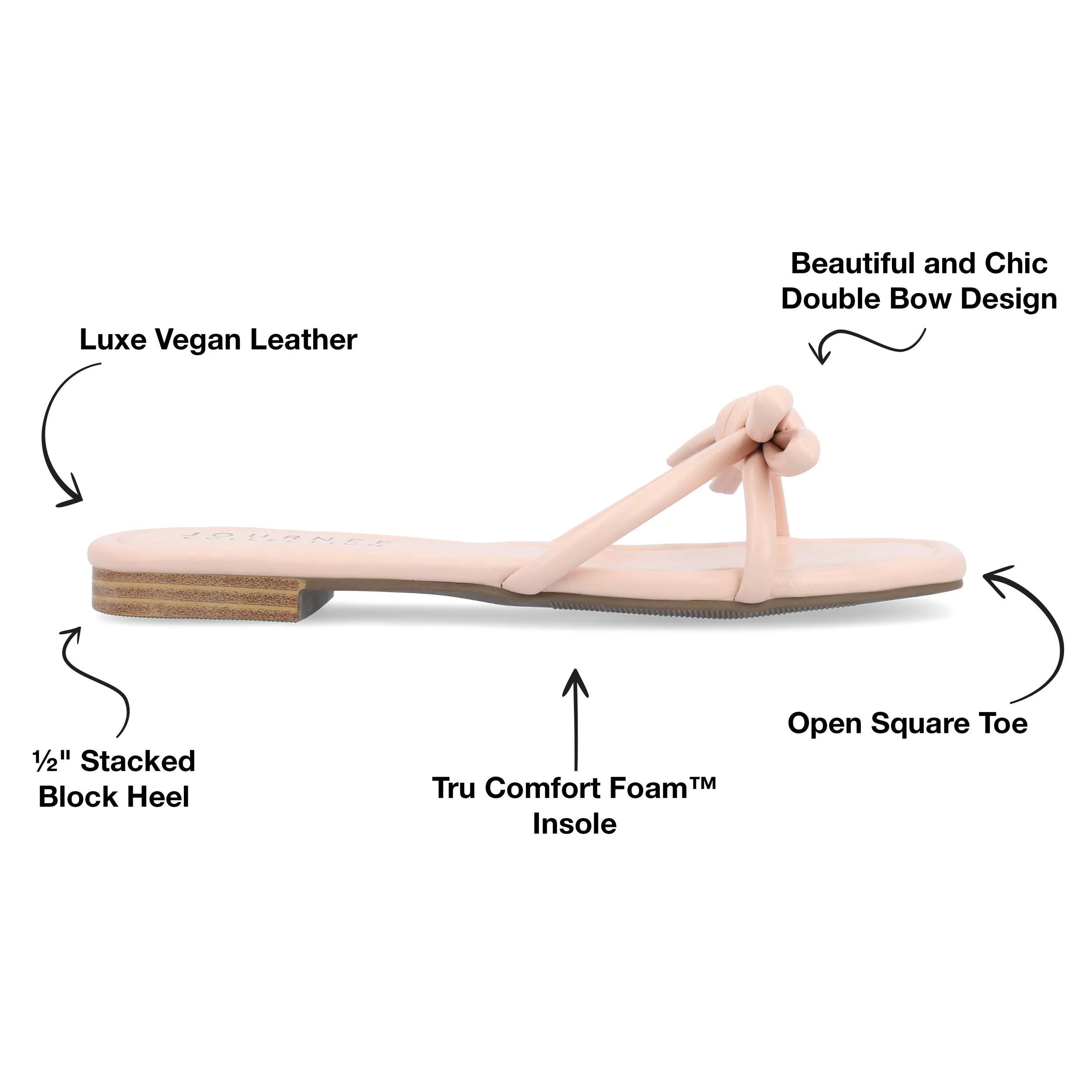 Journee Collection Women's Tru Comfort Foam™ Soma Sandals