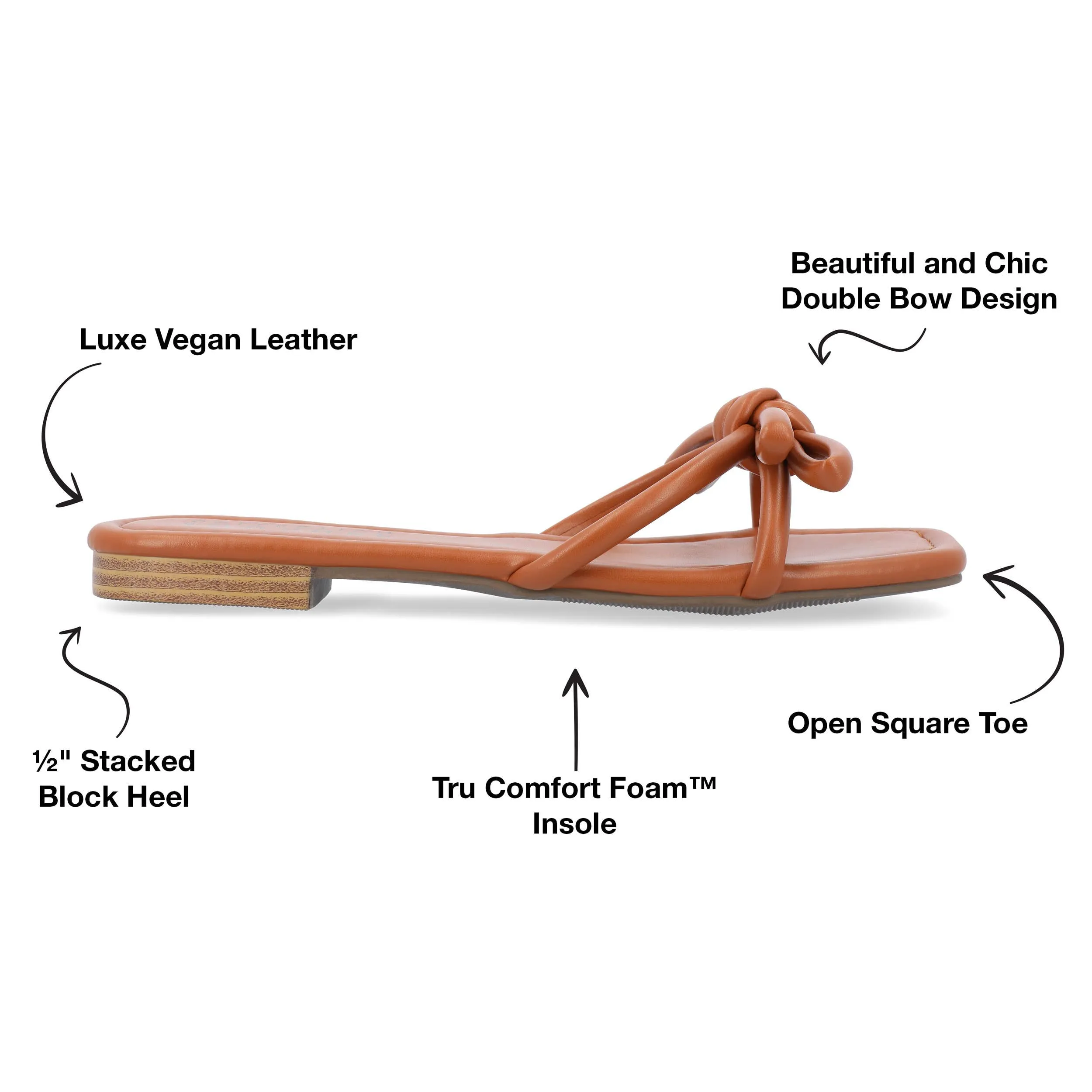 Journee Collection Women's Tru Comfort Foam™ Soma Sandals