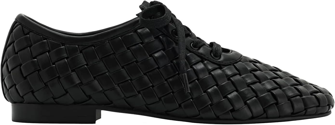 JW PEI Women's Kayla Weave Strap Flat Shoes