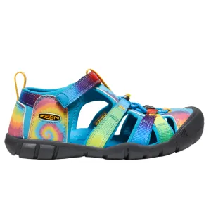 Keen Grade School Girl's Seacamp II CNX Vivid Blue / Tie Die