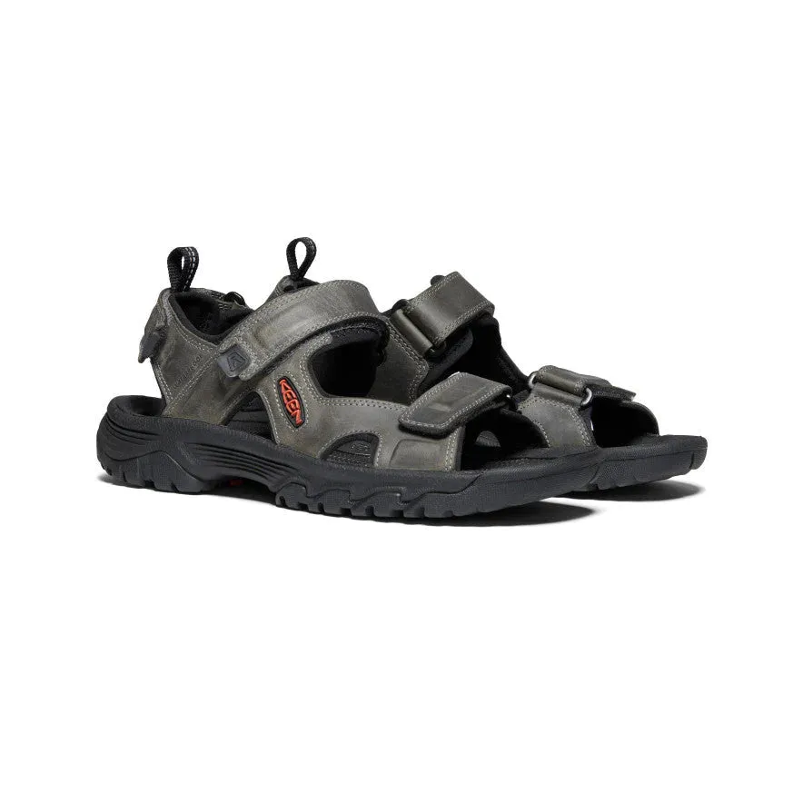 Keen Men's Targhee III Sandal Open Toe Grey/Black