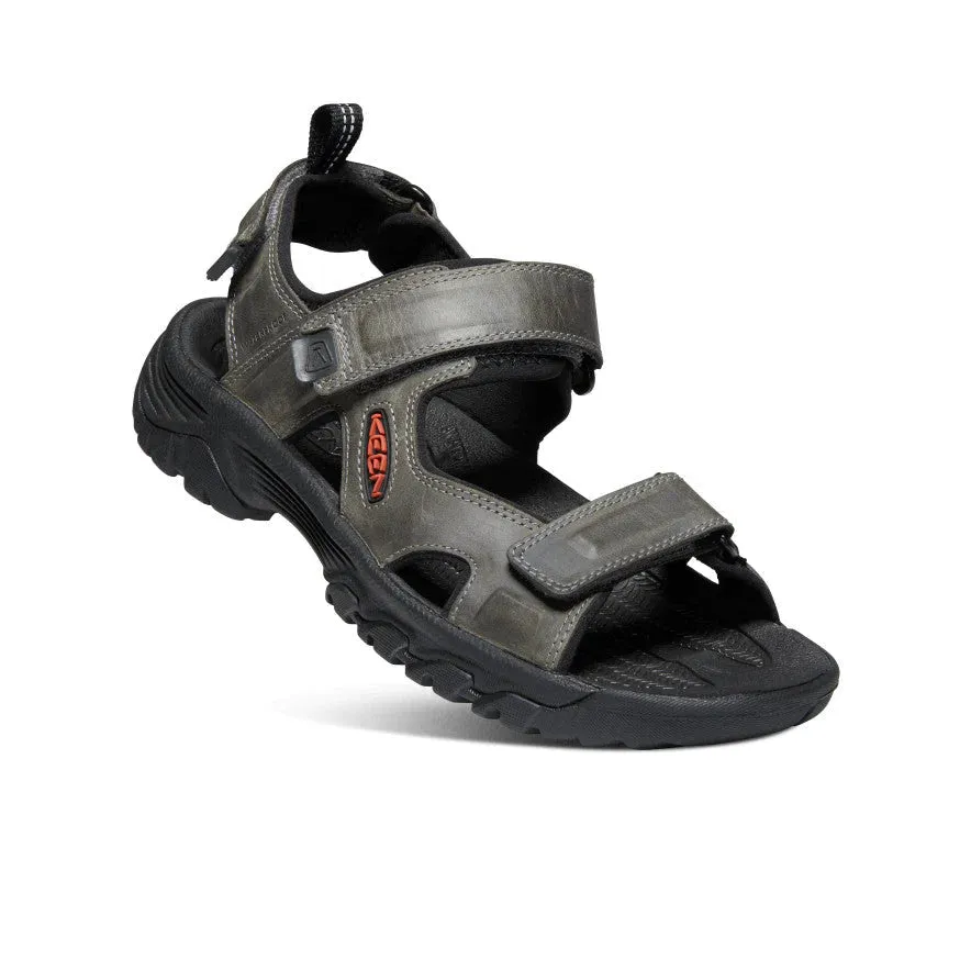 Keen Men's Targhee III Sandal Open Toe Grey/Black