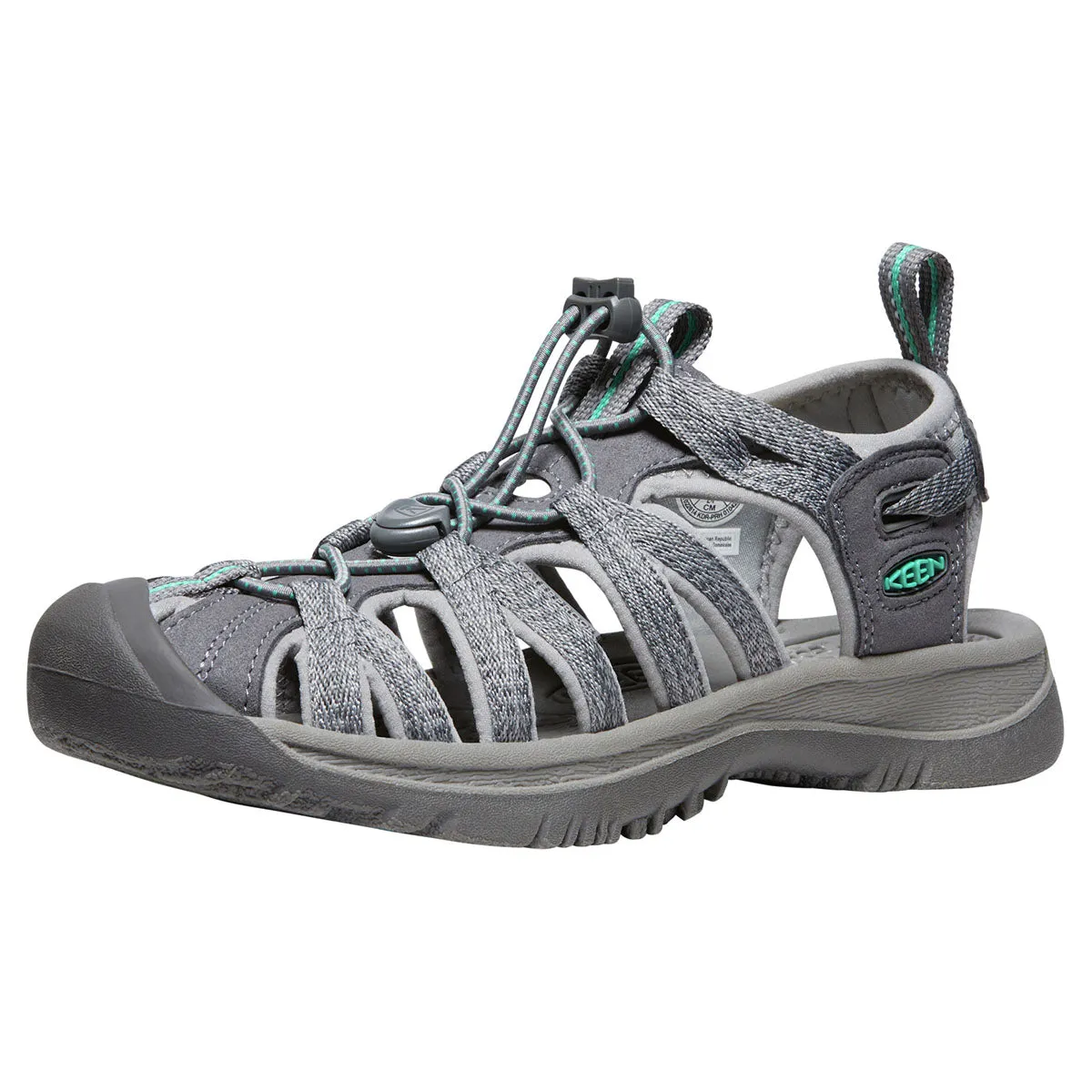 Keen Women’s Whisper Sandal – Grey (Style 1022814)