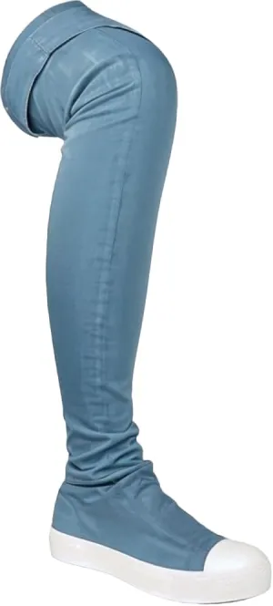 Liliana Women Thigh High Boots Flat Over The Knee Round Toe Tall Boots WANNABE-1
