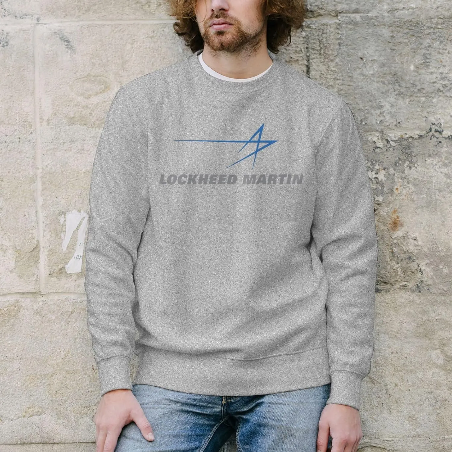 Lockheed Martin Sweatshirt Unisex Crew Neck Sweatshirt Casual