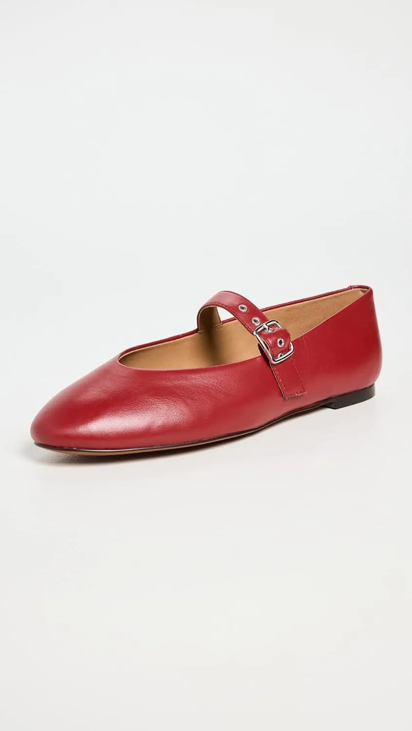 Madewell Women's The Beverley Mary Jane Flats