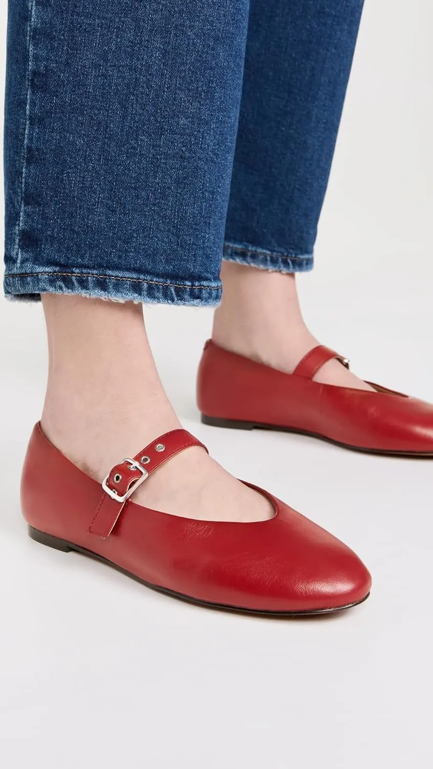 Madewell Women's The Beverley Mary Jane Flats