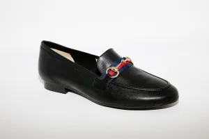 MARIA JAEN - 57 Black Leather Loafer