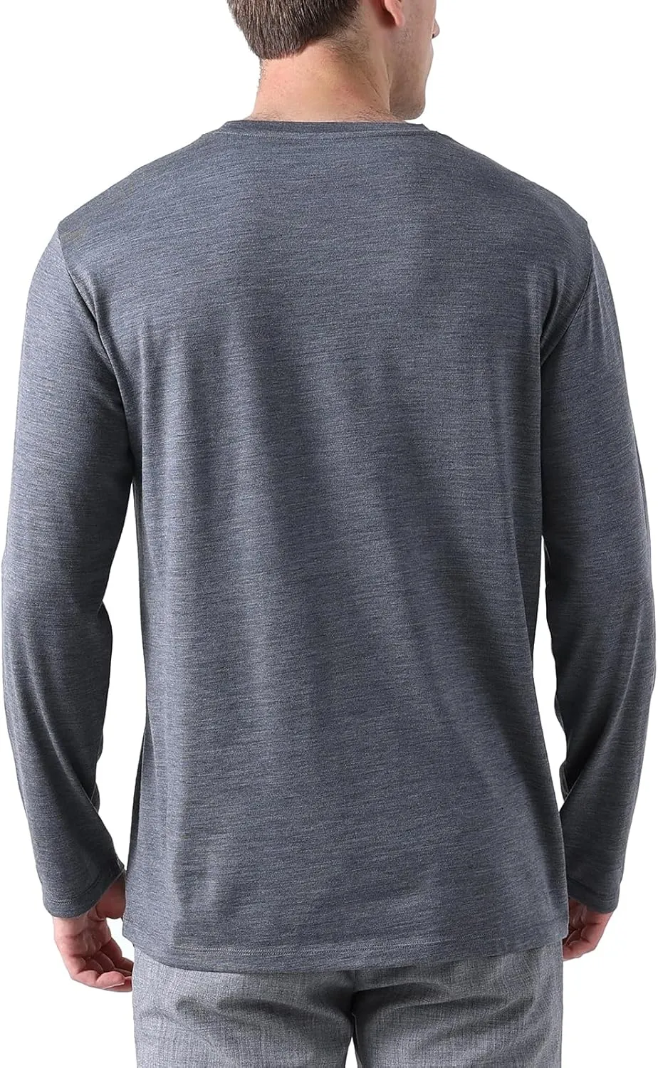 Mens 100% Merino Wool Base Layer