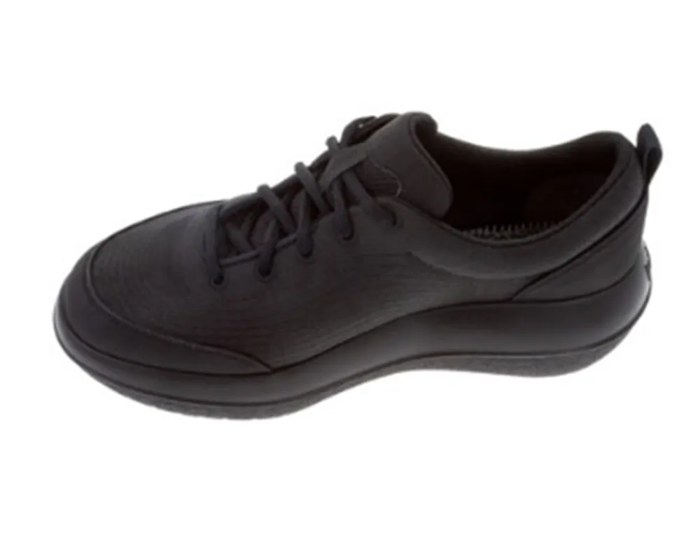 Mens Rüti Black Air-Cushioned Strato Trainers