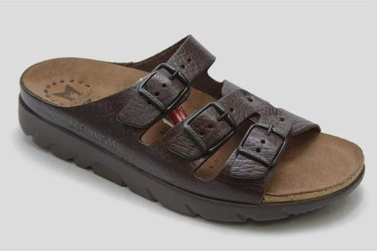Mephisto Zach Fit Dark Brown Buffalo