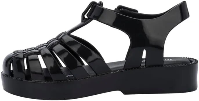mini melissa Possession Kids Sandal - Comfortable Fisherman Style Kid's Jelly Shoes for Toddlers and Girls, Adjustable Fit