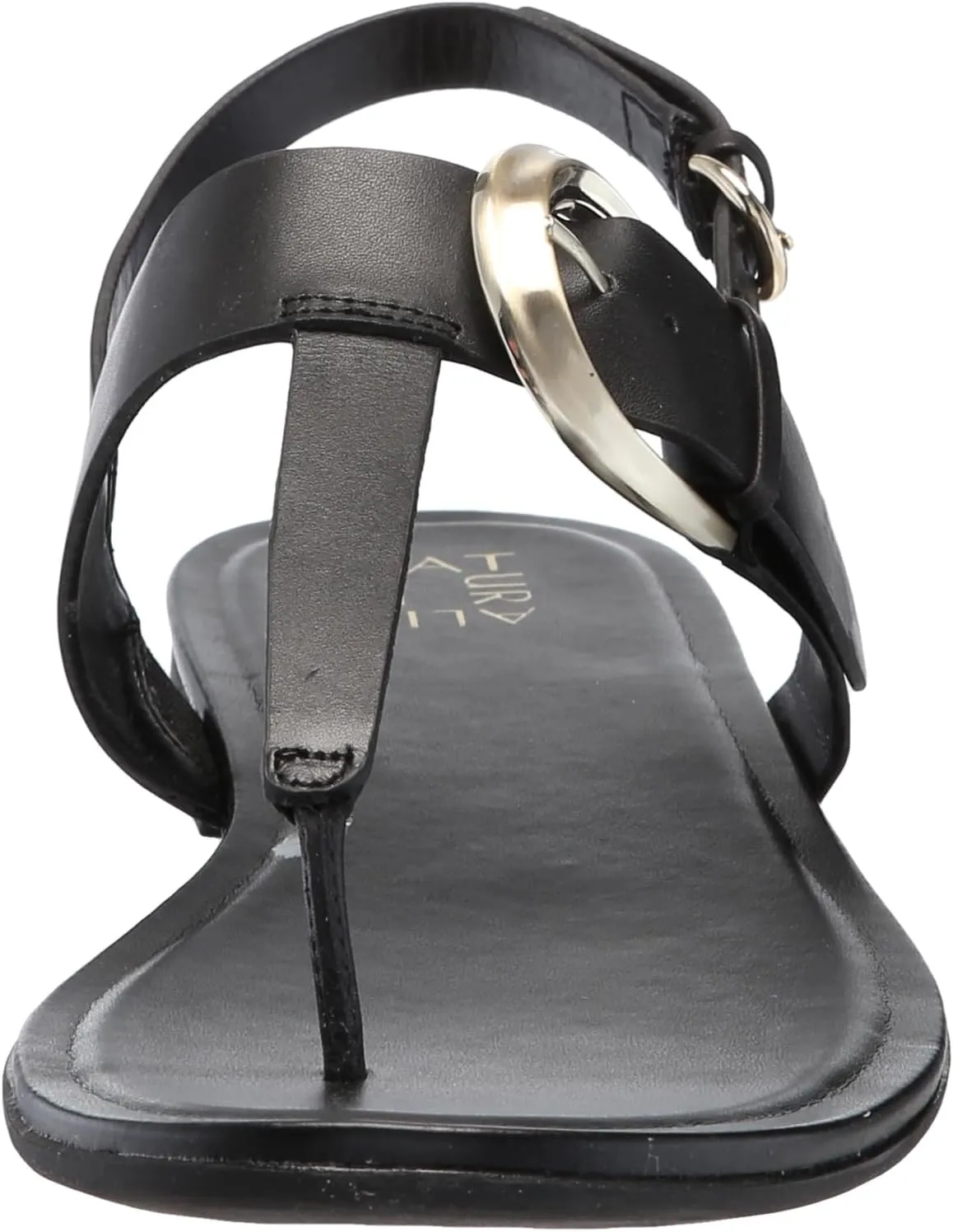 Naturalizer Womens Taylor T-Strap Slingback Flat Sandal