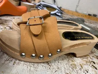 NEW  Stud Open Toe Mule NEW