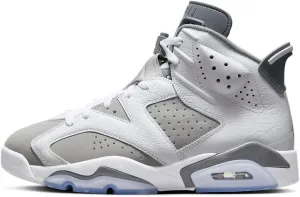 Nike Jordan Men's 6 Retro Cool Grey White/Medium Grey-Cool Grey (CT8529 100) - 10.5