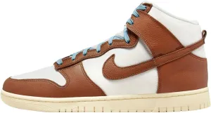 Nike Mens Dunk High Retro PRM DQ8800 200 Pecan and Sail - Size 9.5