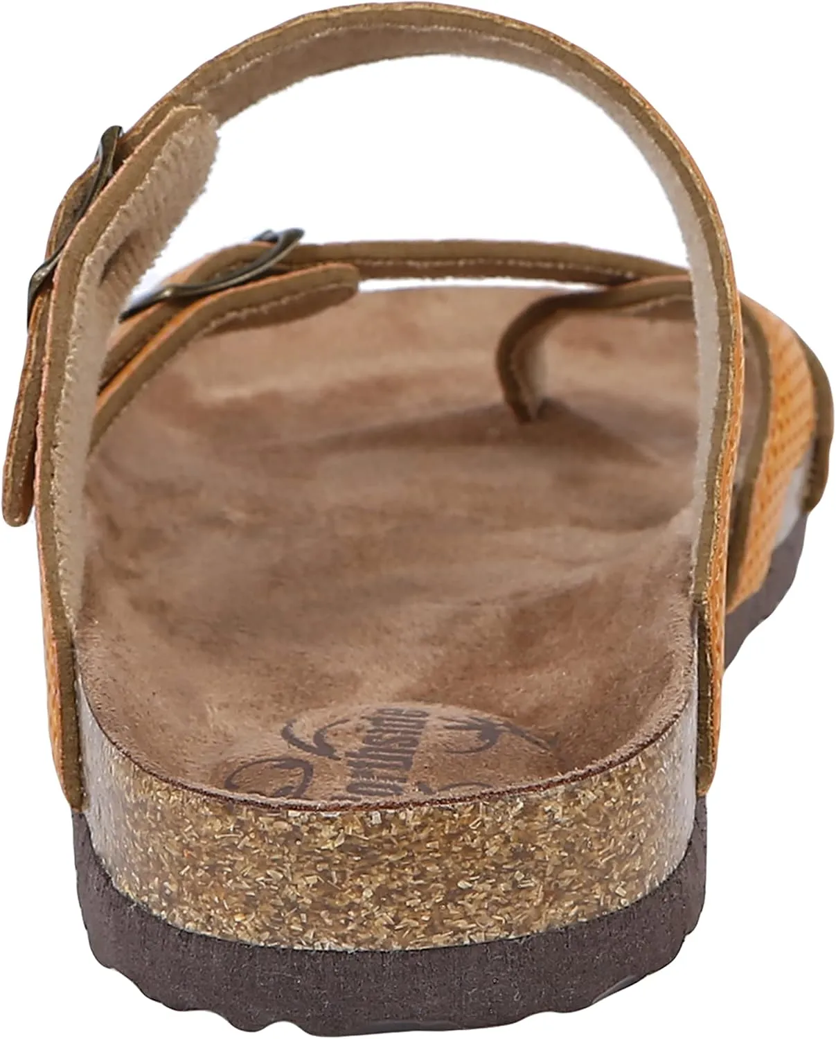 Northside Womens Anya Leather Strap Cork Sandal