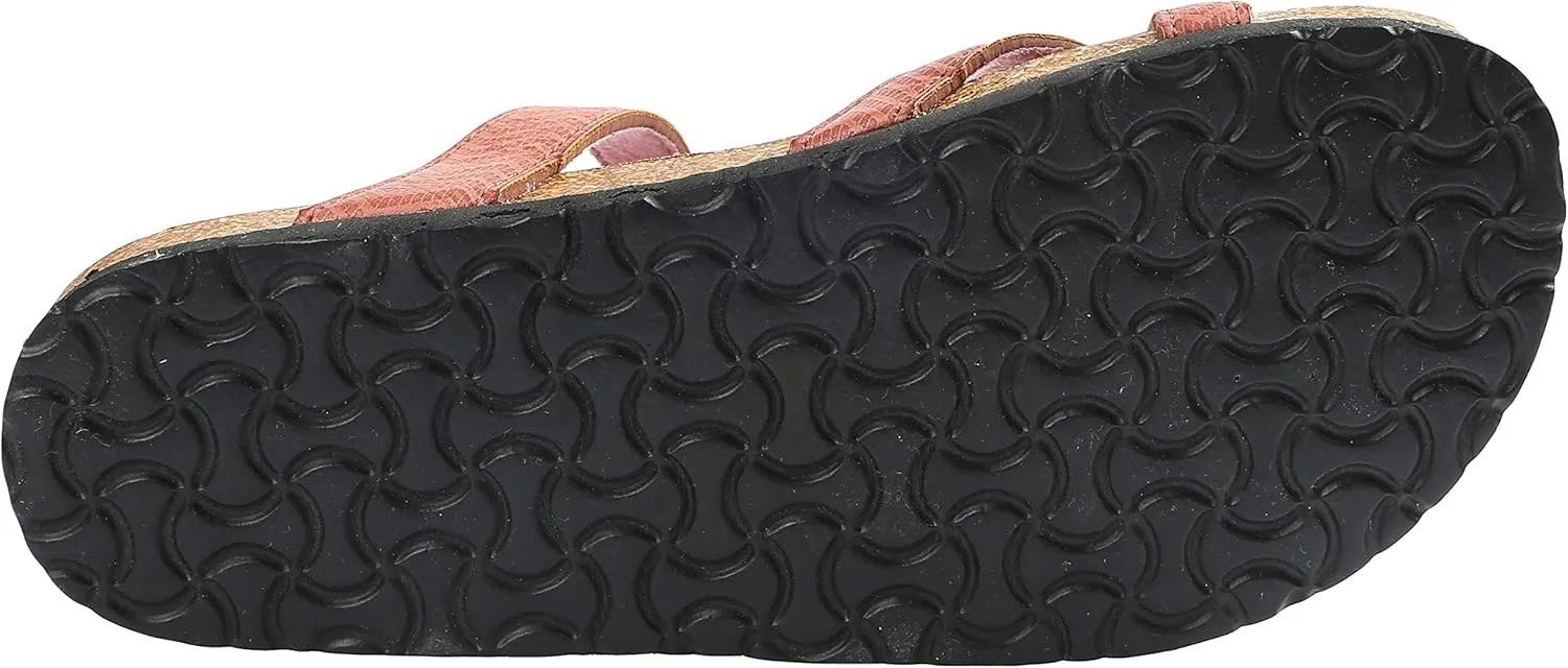 Northside Womens Anya Leather Strap Cork Sandal