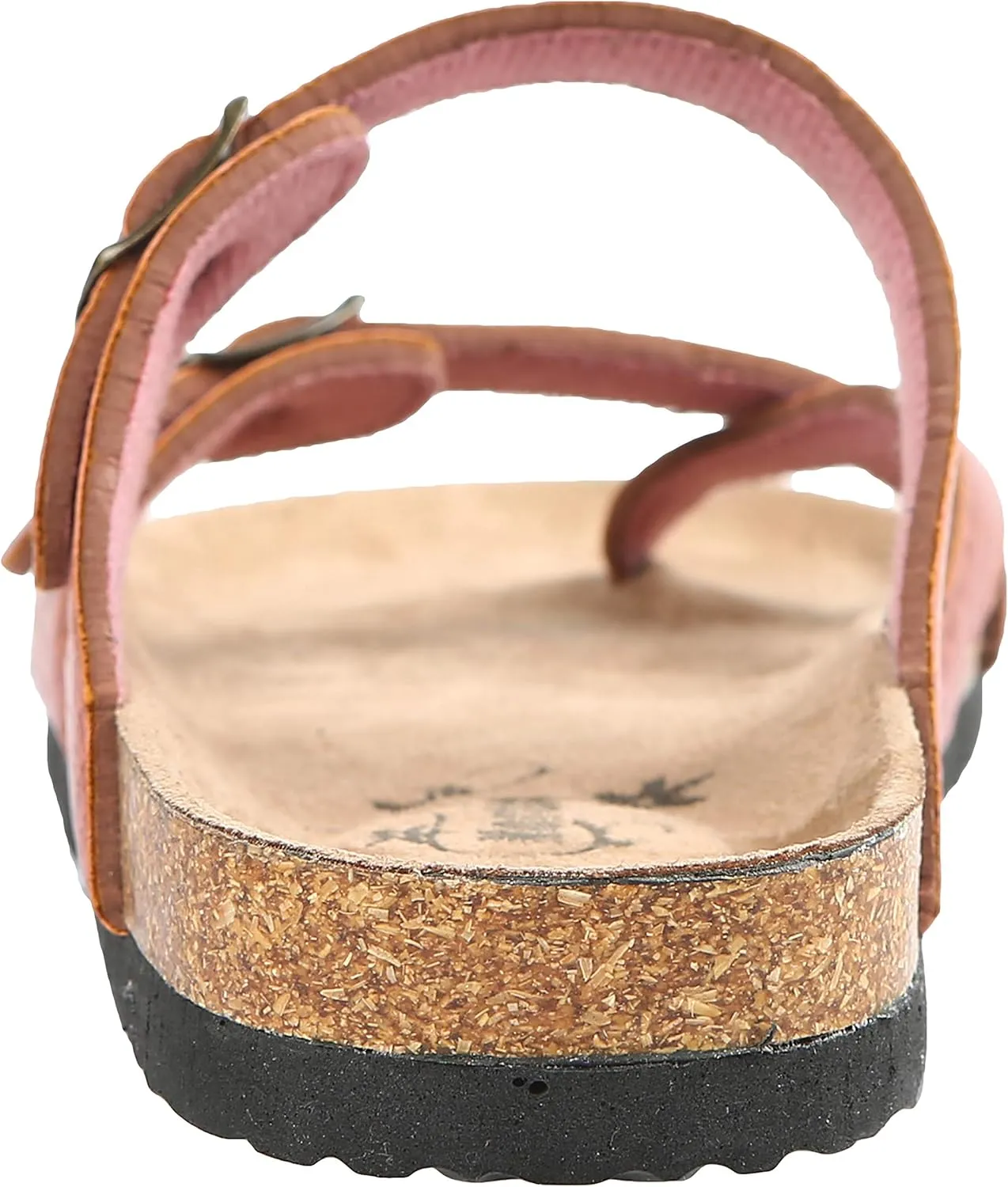 Northside Womens Anya Leather Strap Cork Sandal
