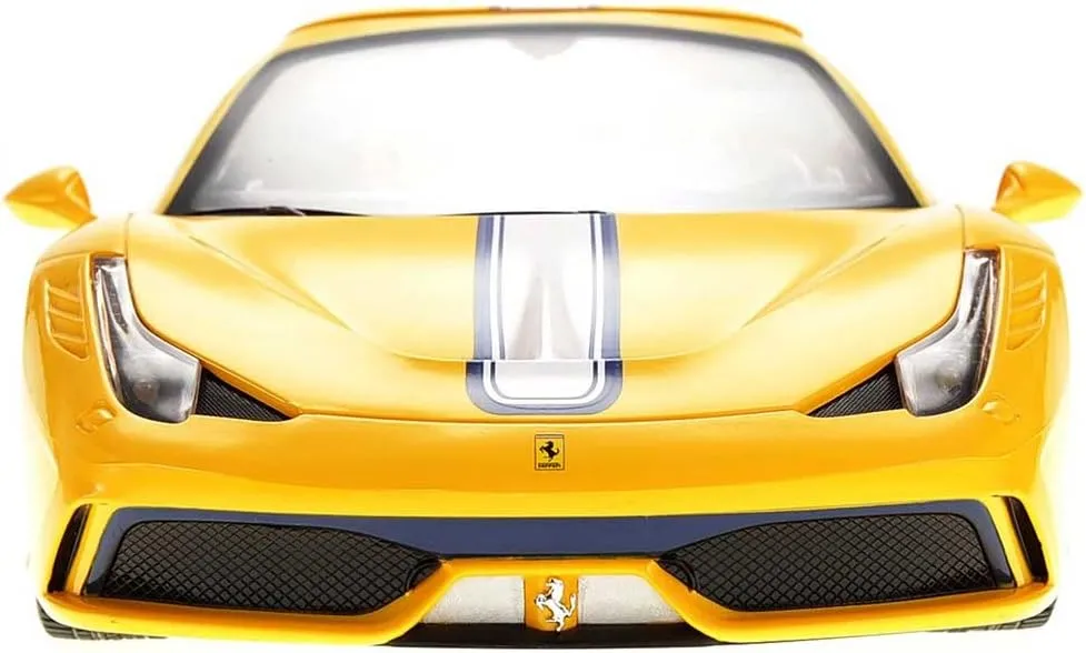 Officially Licensed Remote Control Cars Ferrari 1:14 Sport Racing Hobby Toy Car RC Car Model Vehicle Gift for Toddlers Boys and Girls (74500-YELLOW, 1:14)
